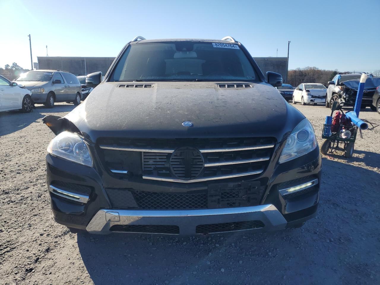 2013 Mercedes-Benz M-klasse VIN 4JGDA2EB3DA171955 Copart auction photo, front end / minor dent/scratches damage thumbnail 5