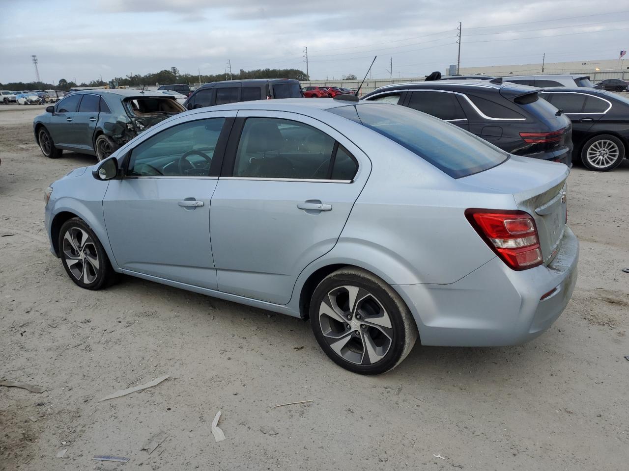 2018 Chevrolet Sonic VIN 1G1JF5SBXJ4133642 Copart auction photo, minor dent/scratches damage thumbnail 2