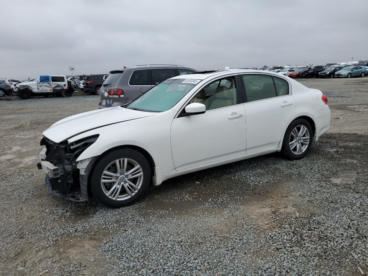 2012 Infiniti G VIN JN1CV6AP4CM932487