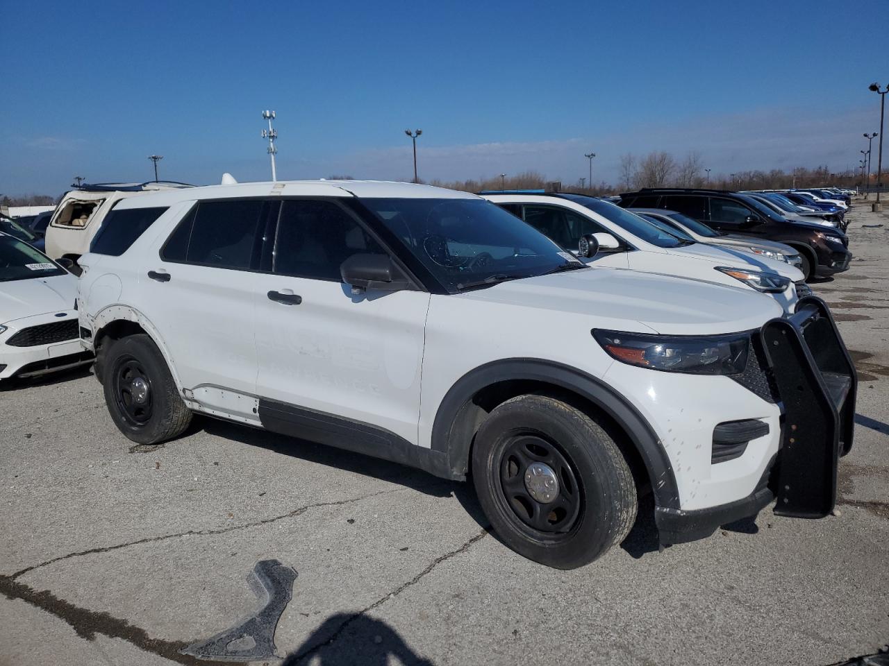 2020 Ford Explorer VIN 1FM5K8AB0LGA96945 Copart auction photo, rear end / minor dent/scratches damage thumbnail 4