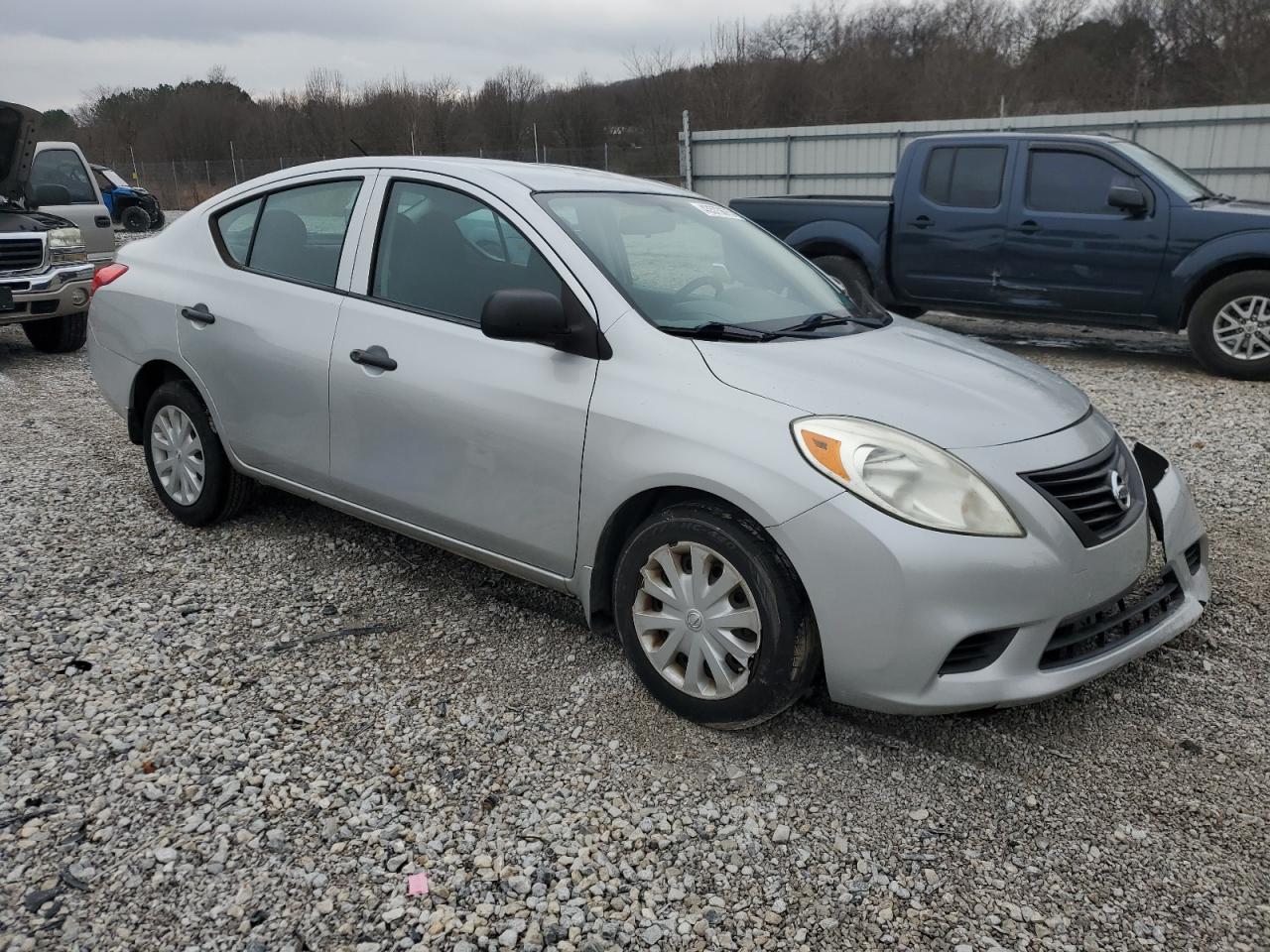 2012 Nissan Versa VIN 3N1CN7AP2CL936179 Copart auction photo, hail / front end damage thumbnail 4