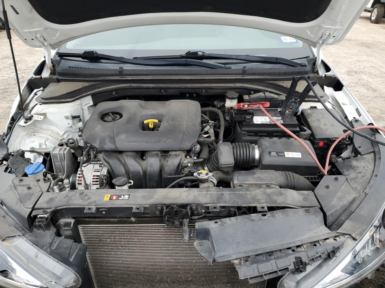 2019 Hyundai Elantra VIN 5NPD84LF1KH439960 Copart auction photo, front end / vandalism damage thumbnail 11