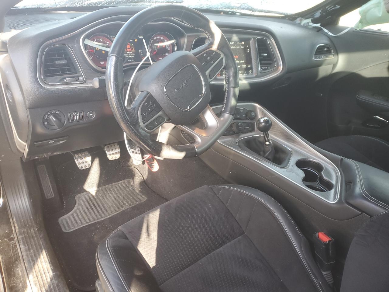 2019 Dodge Challenger VIN 2C3CDZC92KH639340 Copart auction photo, top/roof / front end damage thumbnail 8