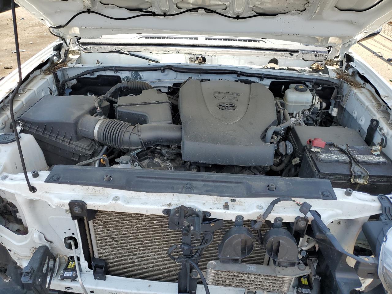 2020 Toyota Tacoma VIN 3TMCZ5AN7LM315566 Copart auction photo, all over damage thumbnail 11