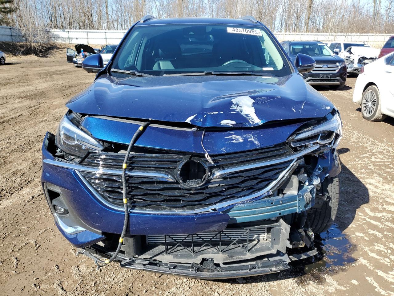 2022 Buick Encore VIN KL4MMFSL7NB040646 Copart auction photo, front end / minor dent/scratches damage thumbnail 5