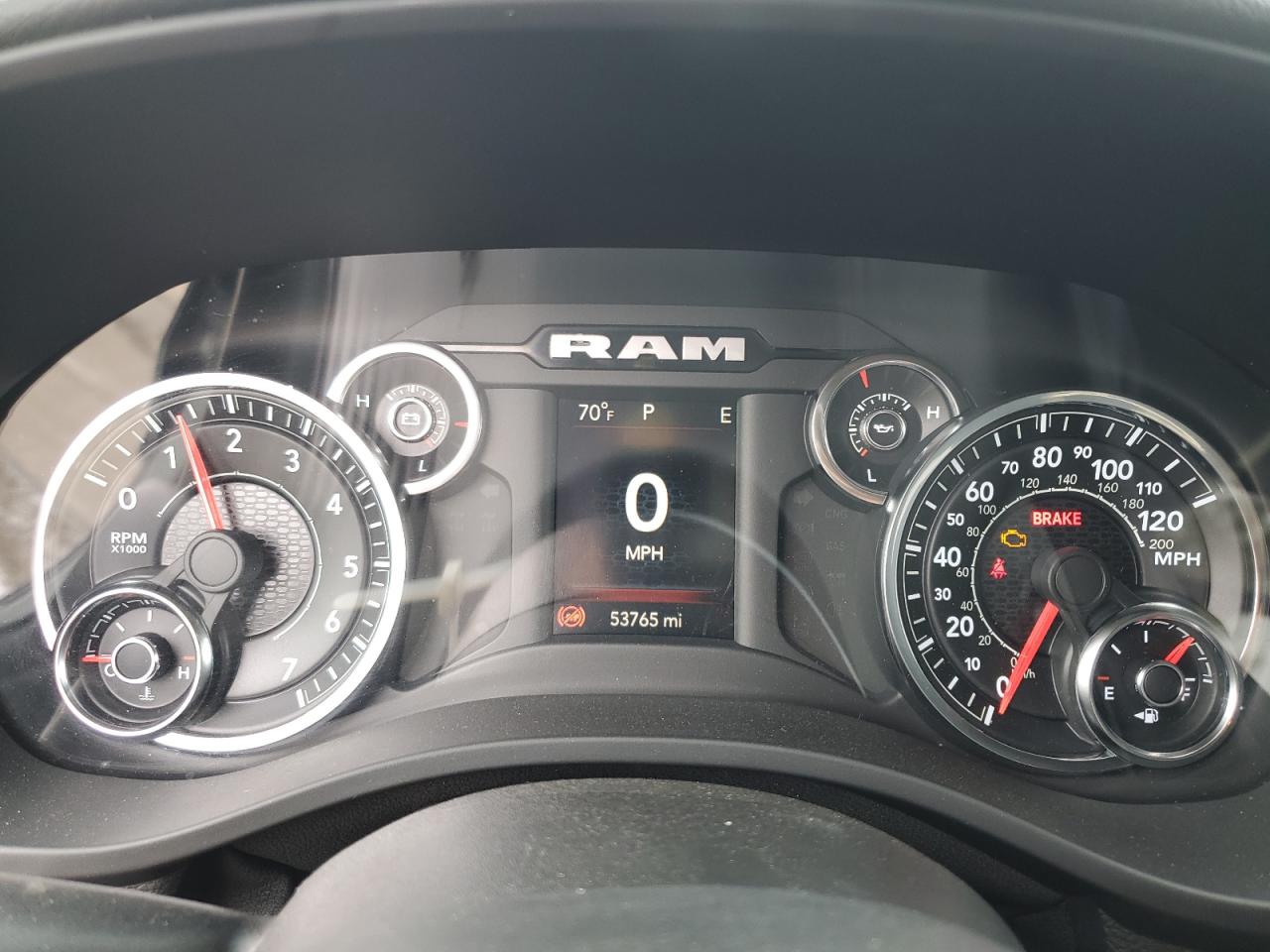 2021 RAM 1500 VIN 1C6RREFT4MN631569 Copart auction photo, rear end damage thumbnail 9