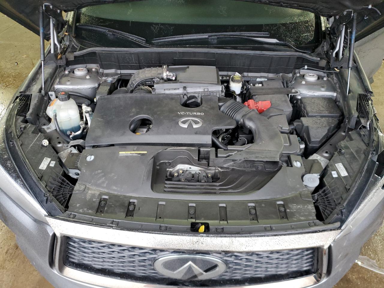2021 Infiniti QX50 VIN 3PCAJ5BB6MF102732 Copart auction photo, front end / side damage thumbnail 12