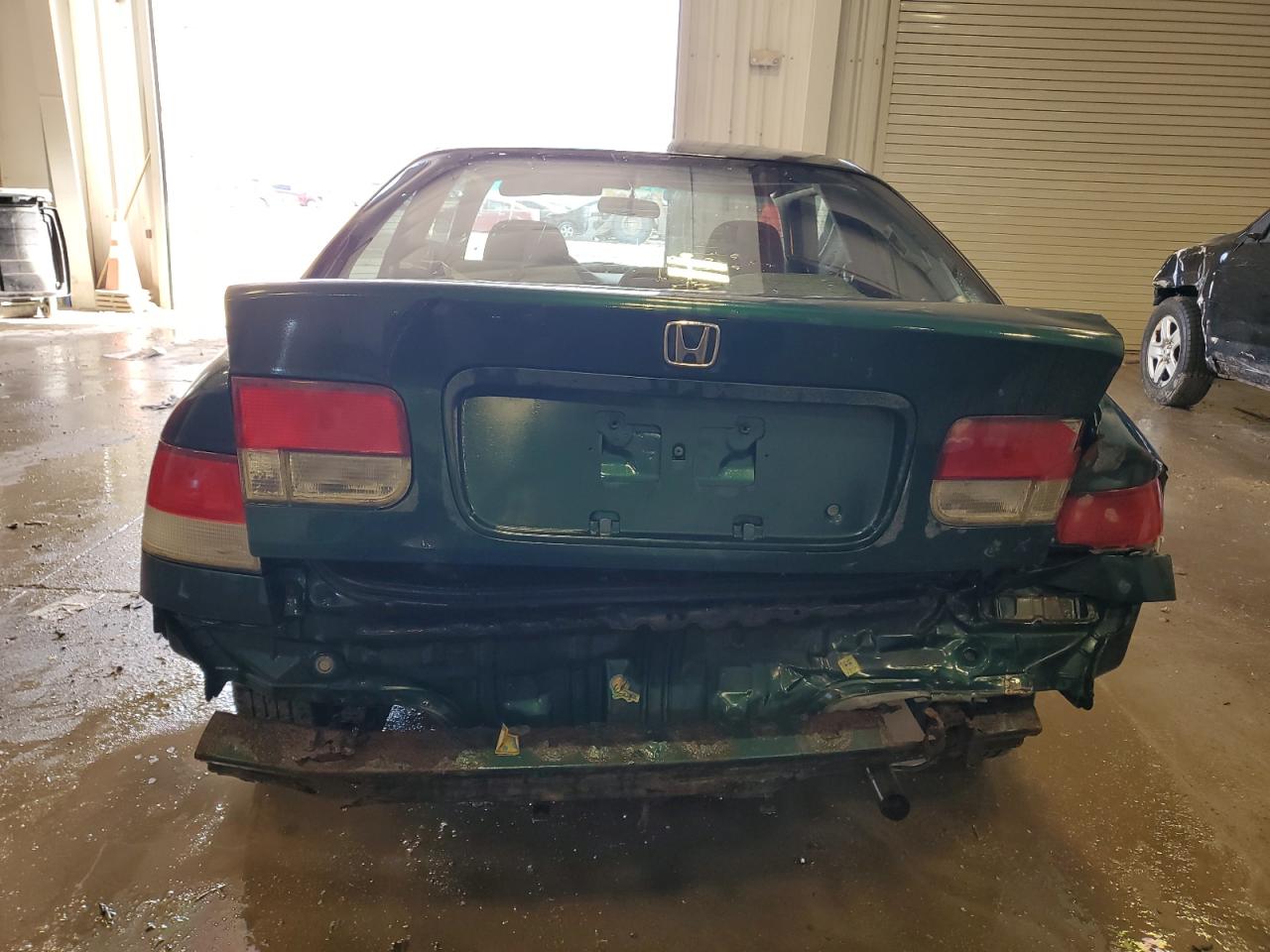 1999 Honda Civic VIN 1HGEJ8240XL025671 Copart auction photo, rear end damage thumbnail 6