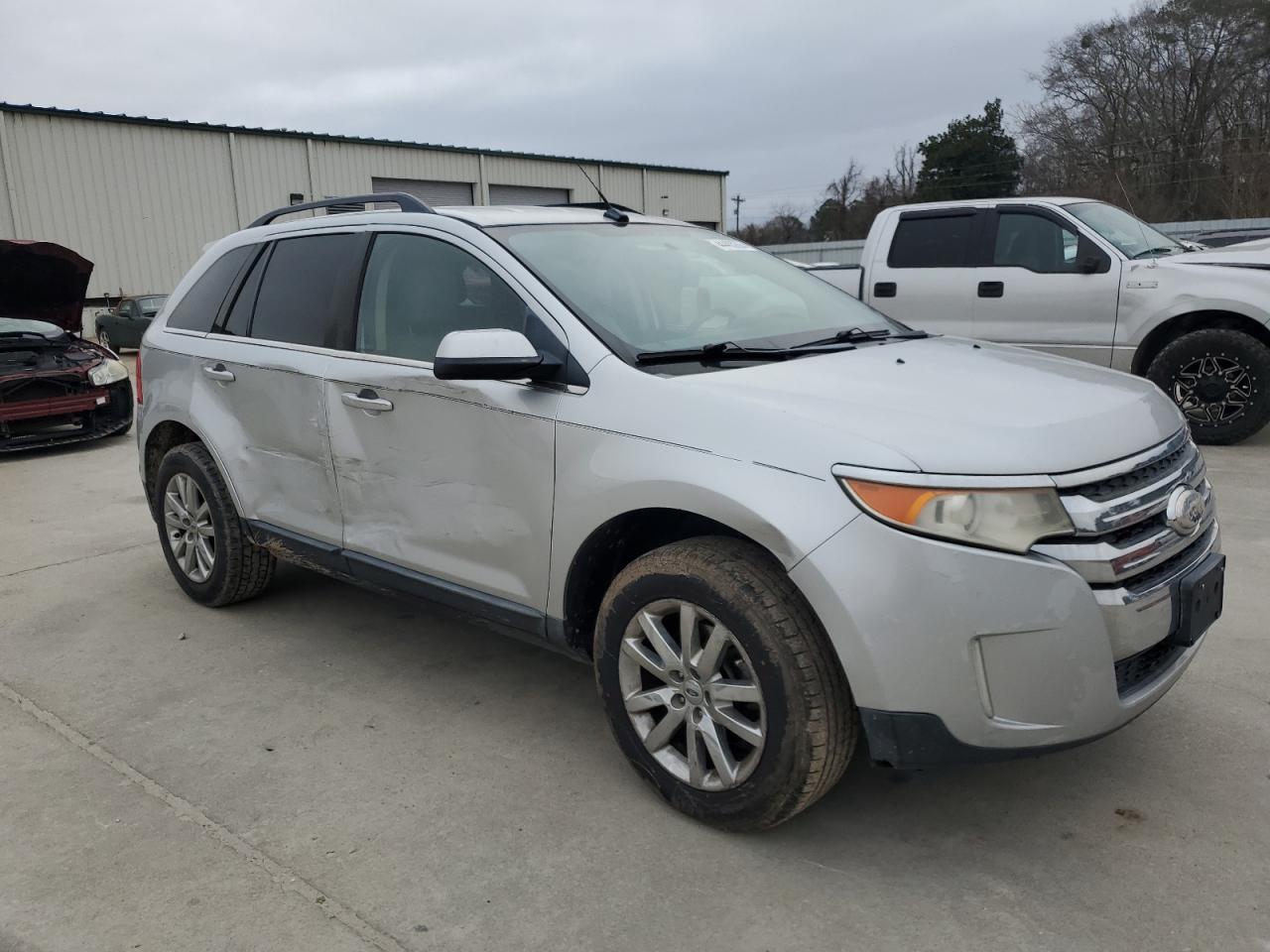 2011 Ford Edge VIN 2FMDK4KC6BBB41503 Copart auction photo, side damage thumbnail 4