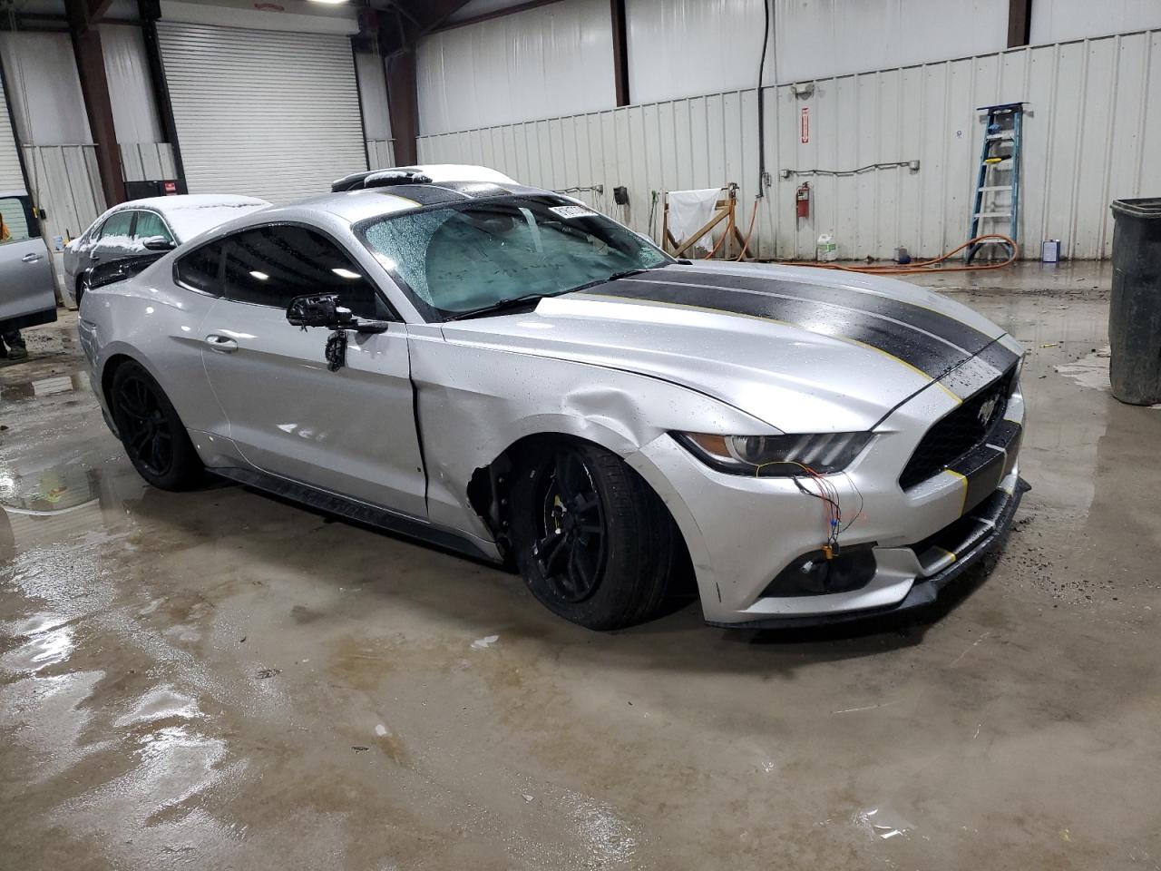 2015 Ford Mustang VIN 1FA6P8TH0F5357864 Copart auction photo, front end damage thumbnail 4
