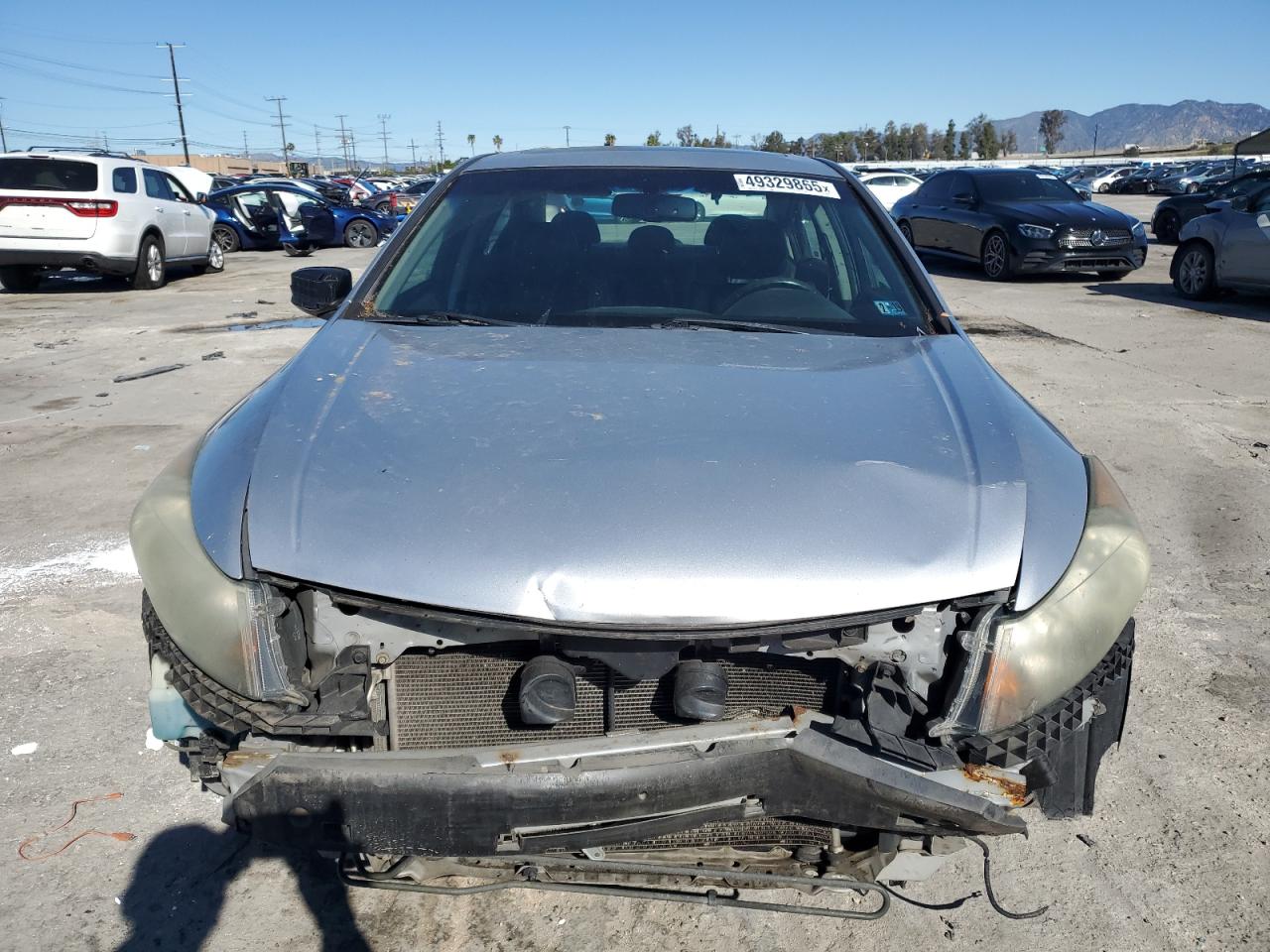 2009 Honda Accord VIN 1HGCP368X9A012009 Copart auction photo, all over damage thumbnail 5