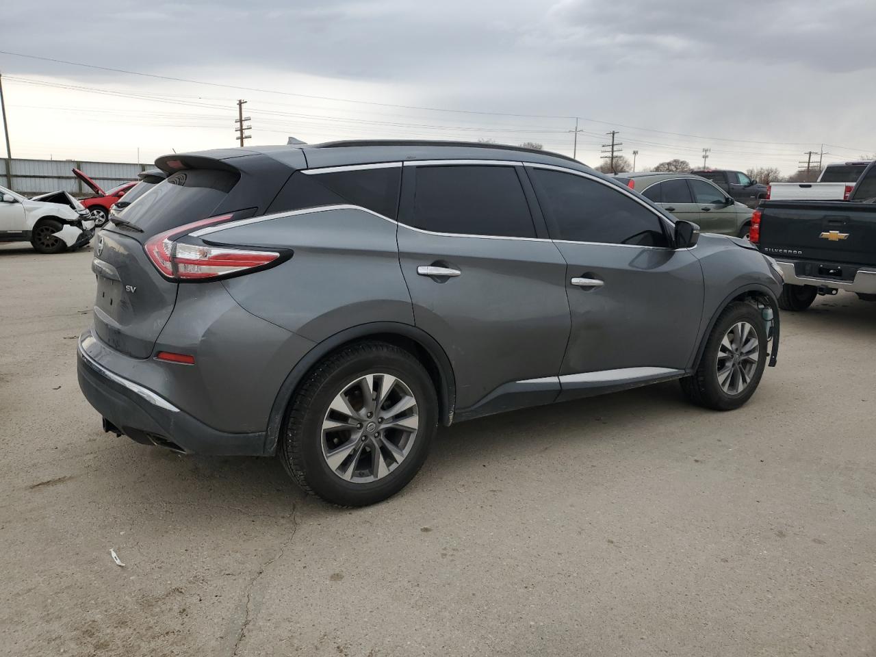 2016 Nissan Murano VIN 5N1AZ2MG7GN120268 Copart auction photo, front end / mechanical damage thumbnail 3