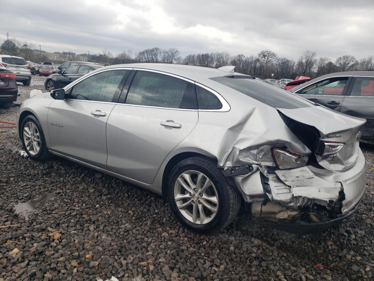 2018 Chevrolet Malibu VIN 1G1ZD5ST0JF264892 Copart auction photo, rear end damage thumbnail 2