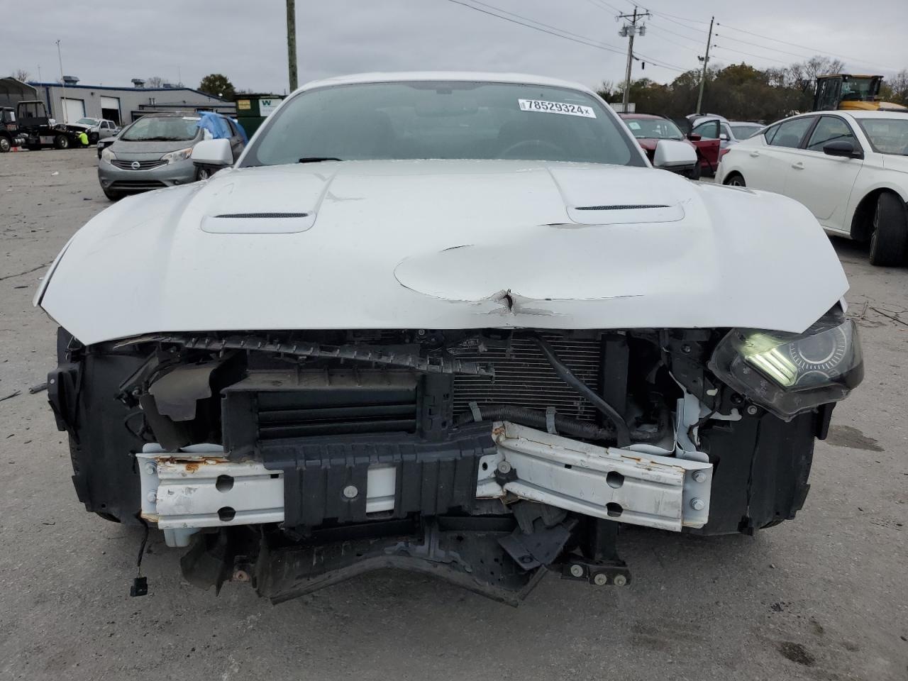 2018 Ford Mustang VIN 1FA6P8TH9J5120637 Copart auction photo, front end damage thumbnail 5