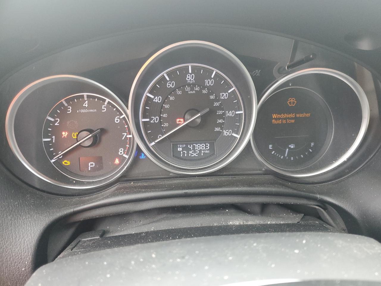 2016 Mazda CX-5 VIN JM3KE4DY8G0606391 Copart auction photo, front end damage thumbnail 9