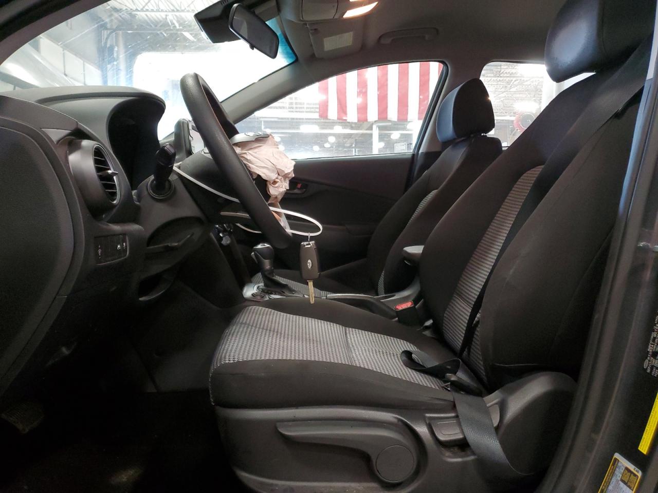 2020 Hyundai Kona VIN KM8K1CAA8LU461034 Copart auction photo, front end damage thumbnail 7