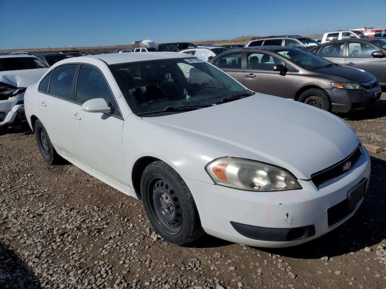 2012 Chevrolet Impala VIN 2G1WD5E32C1309839 Copart auction photo, side damage thumbnail 4