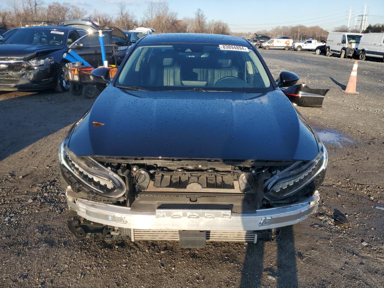 2021 Honda Accord VIN 1HGCV2F92MA033647 Copart auction photo, all over damage thumbnail 5