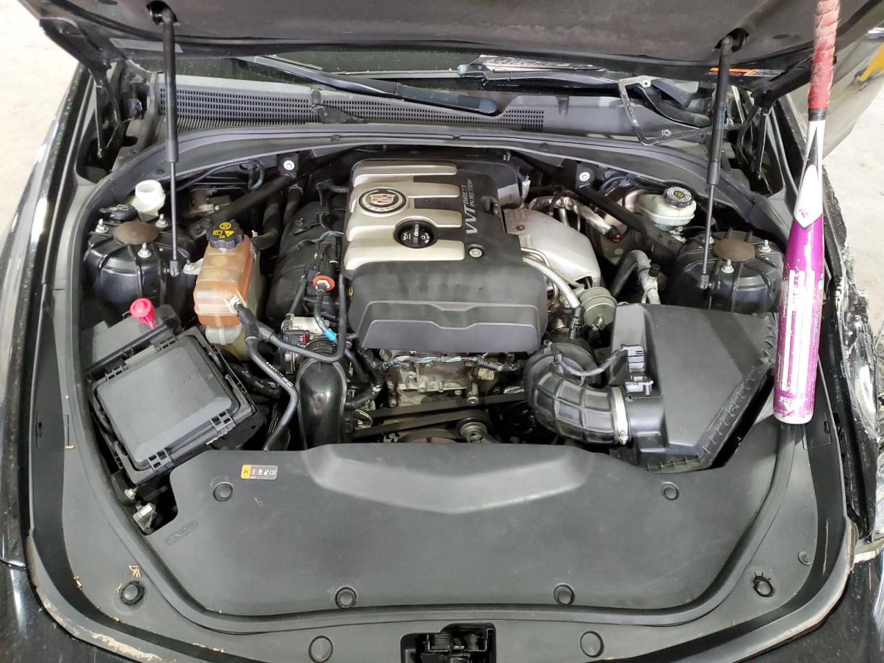 2014 Cadillac CTS VIN 1G6AX5SX0E0197625 Copart auction photo, front end / side damage thumbnail 13