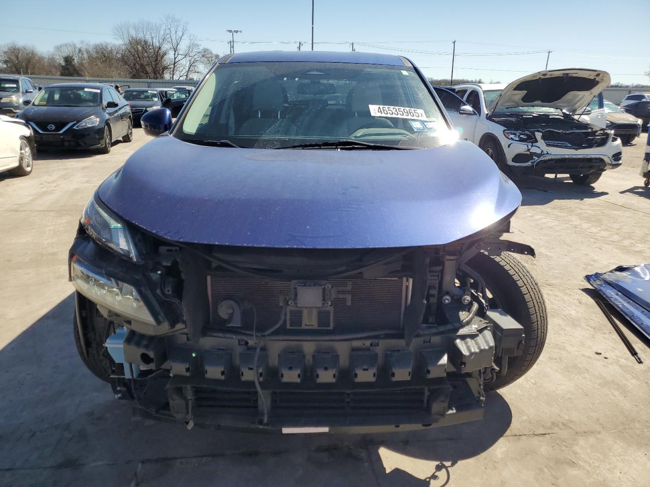 2021 Nissan Rogue VIN 5N1AT3BB8MC775979 Copart auction photo, front end / side damage thumbnail 5
