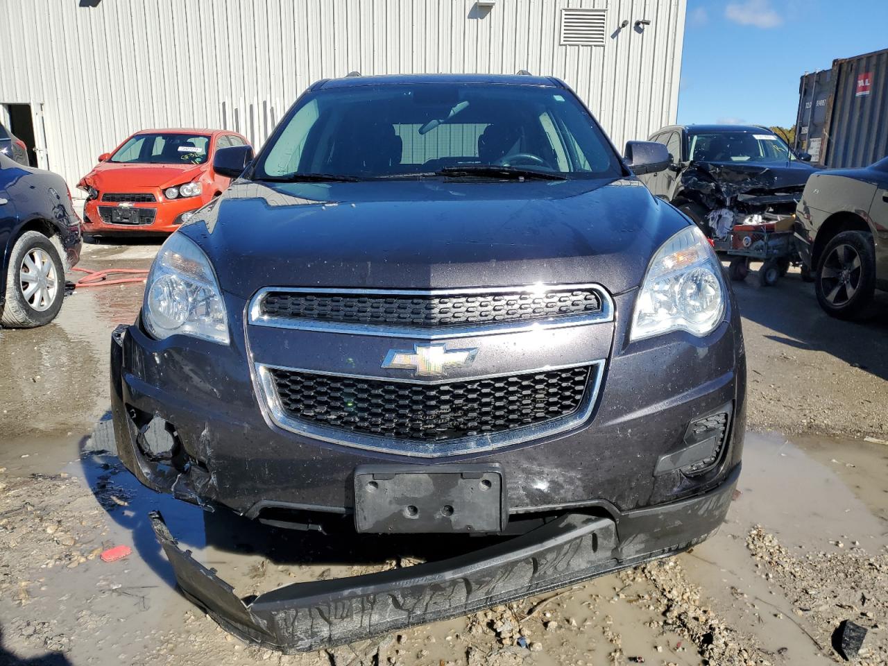 2014 Chevrolet Equinox VIN 1GNALBEK4EZ113154 Copart auction photo, front end / rear end damage thumbnail 5