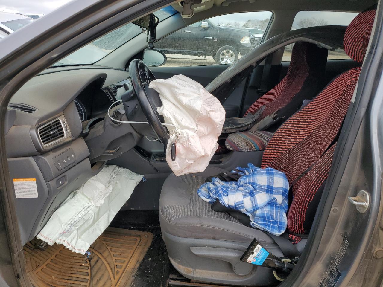 2018 KIA Niro VIN KNDCB3LC2J5118828 Copart auction photo, front end / undercarriage damage thumbnail 7