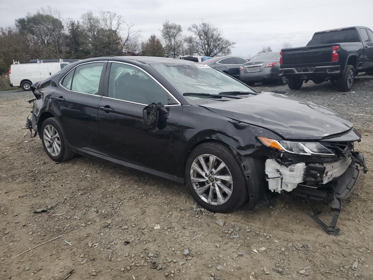 2021 Toyota Camry VIN 4T1C11AK4MU493336 Copart auction photo, all over damage thumbnail 4