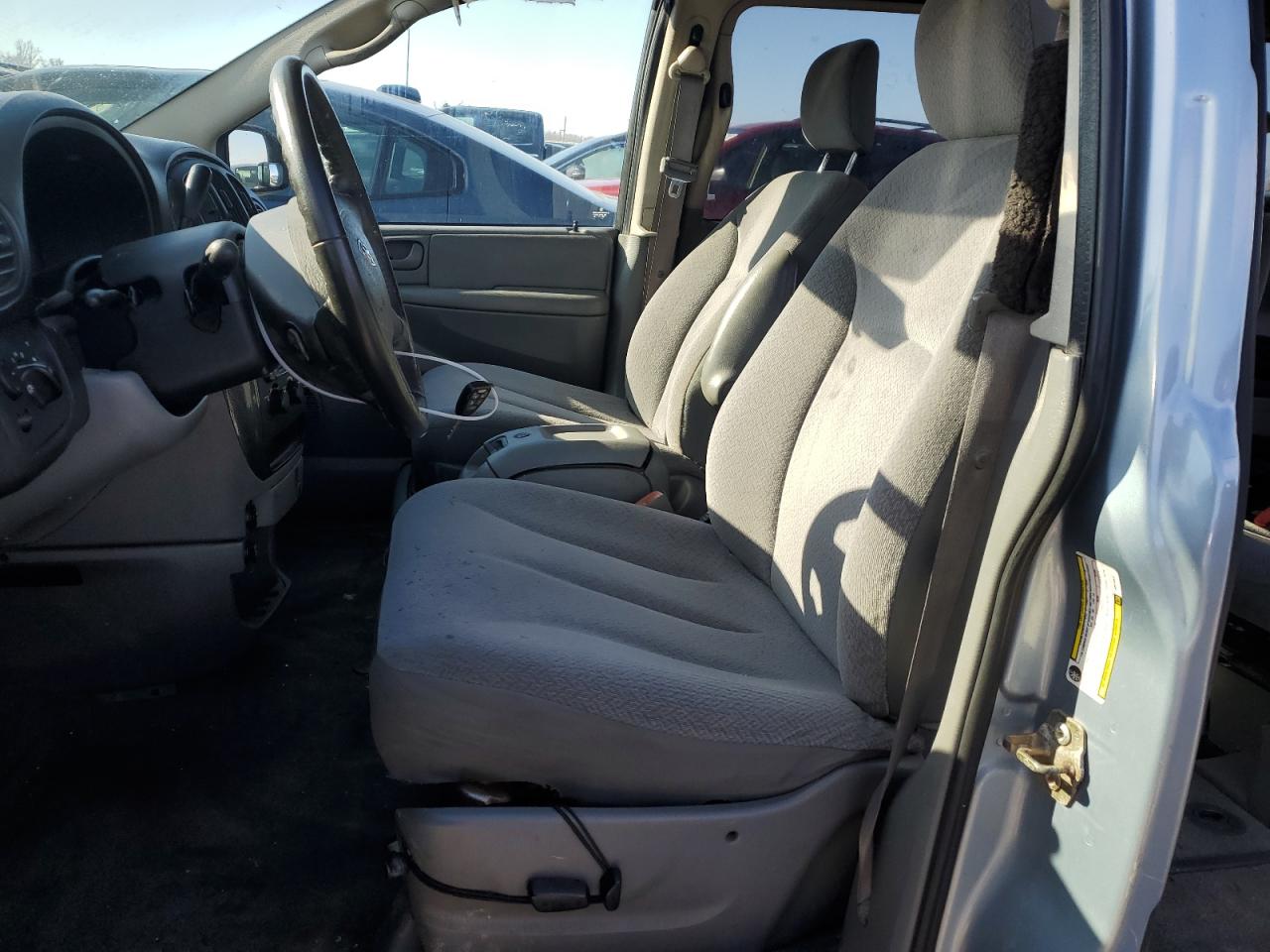 2006 Dodge Caravan VIN 2D4GP44L56R816645 Copart auction photo, front end / side damage thumbnail 7