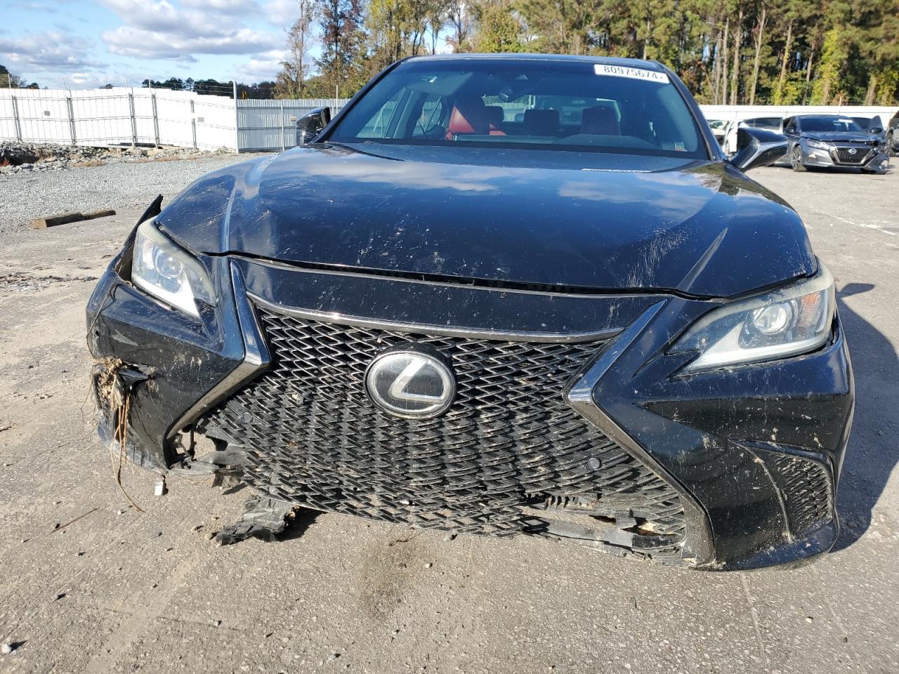 2019 Lexus ES VIN 58ABZ1B12KU013570 Copart auction photo, front end / rear end damage thumbnail 5
