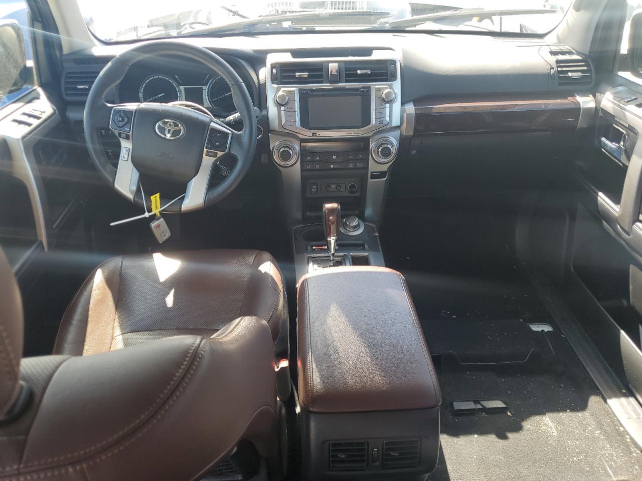 2017 Toyota 4Runner VIN JTEBU5JR9H5453325 Copart auction photo, vandalism damage thumbnail 8