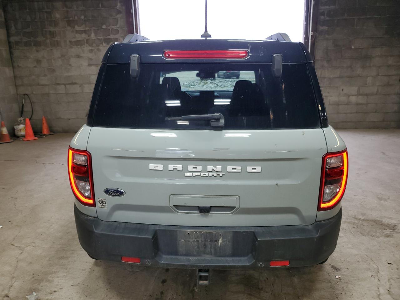 2022 Ford Bronco VIN 3FMCR9C63NRD47218 Copart auction photo, front end / mechanical damage thumbnail 6