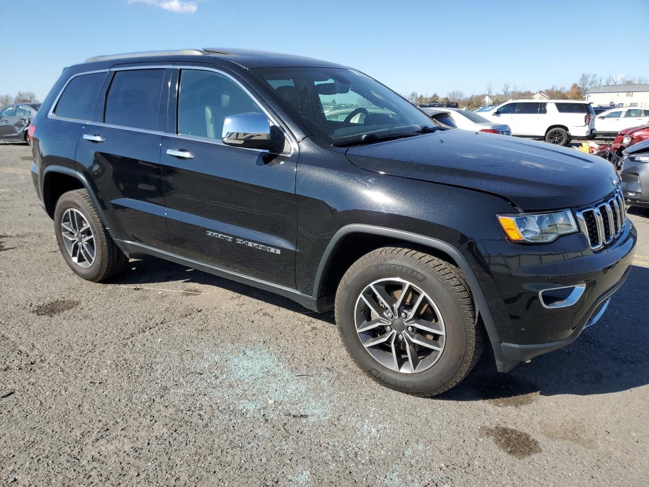 2019 Jeep Grand Cherokee VIN 1C4RJFBG9KC855492 Copart auction photo, front end / undercarriage damage thumbnail 4