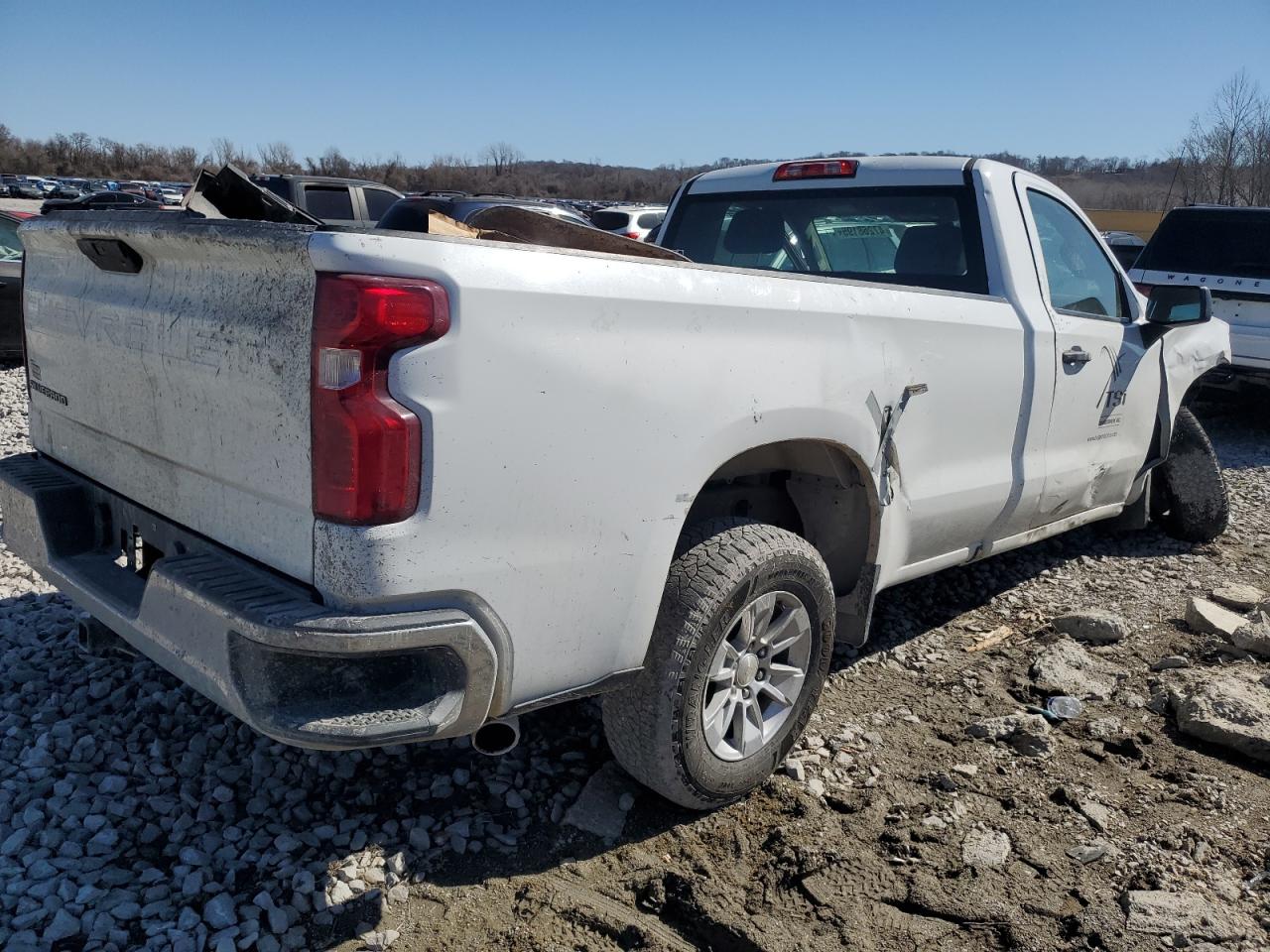 2020 Chevrolet Silverado VIN 3GCNWAEF9LG232636 Copart auction photo, front end damage thumbnail 3