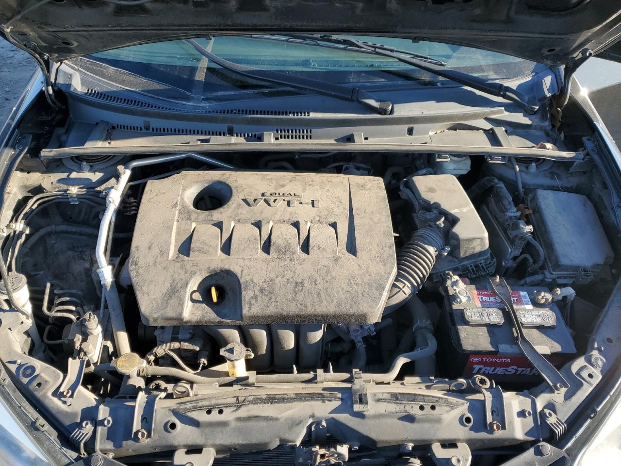 2014 Toyota Corolla VIN 5YFBURHE8EP086043 Copart auction photo, rear end damage thumbnail 11