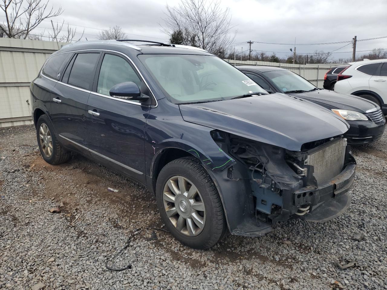 2015 Buick Enclave VIN 5GAKVCKD2FJ153575 Copart auction photo, front end damage thumbnail 4