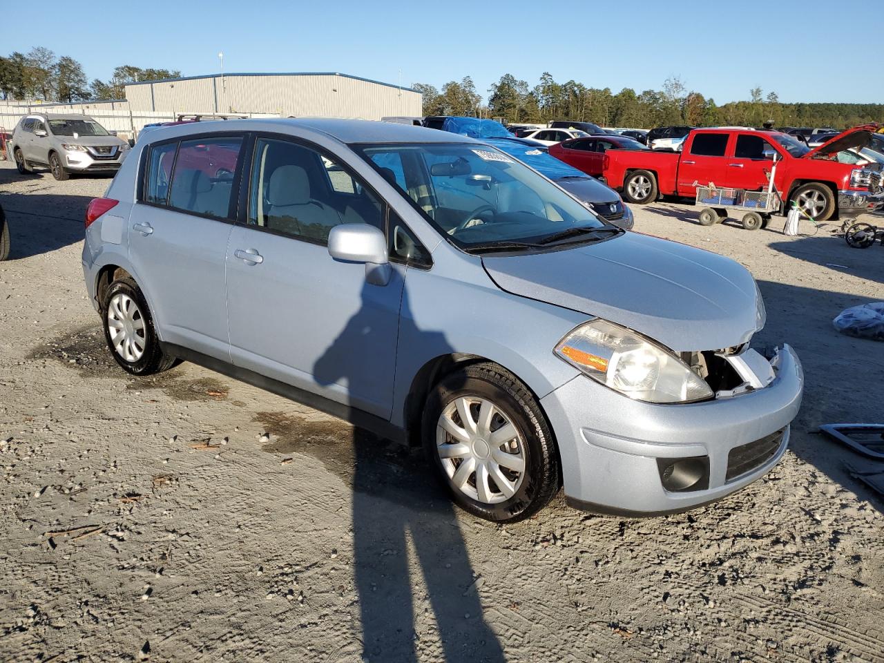 2009 Nissan Versa VIN 3N1BC13E59L456575 Copart auction photo, front end damage thumbnail 4