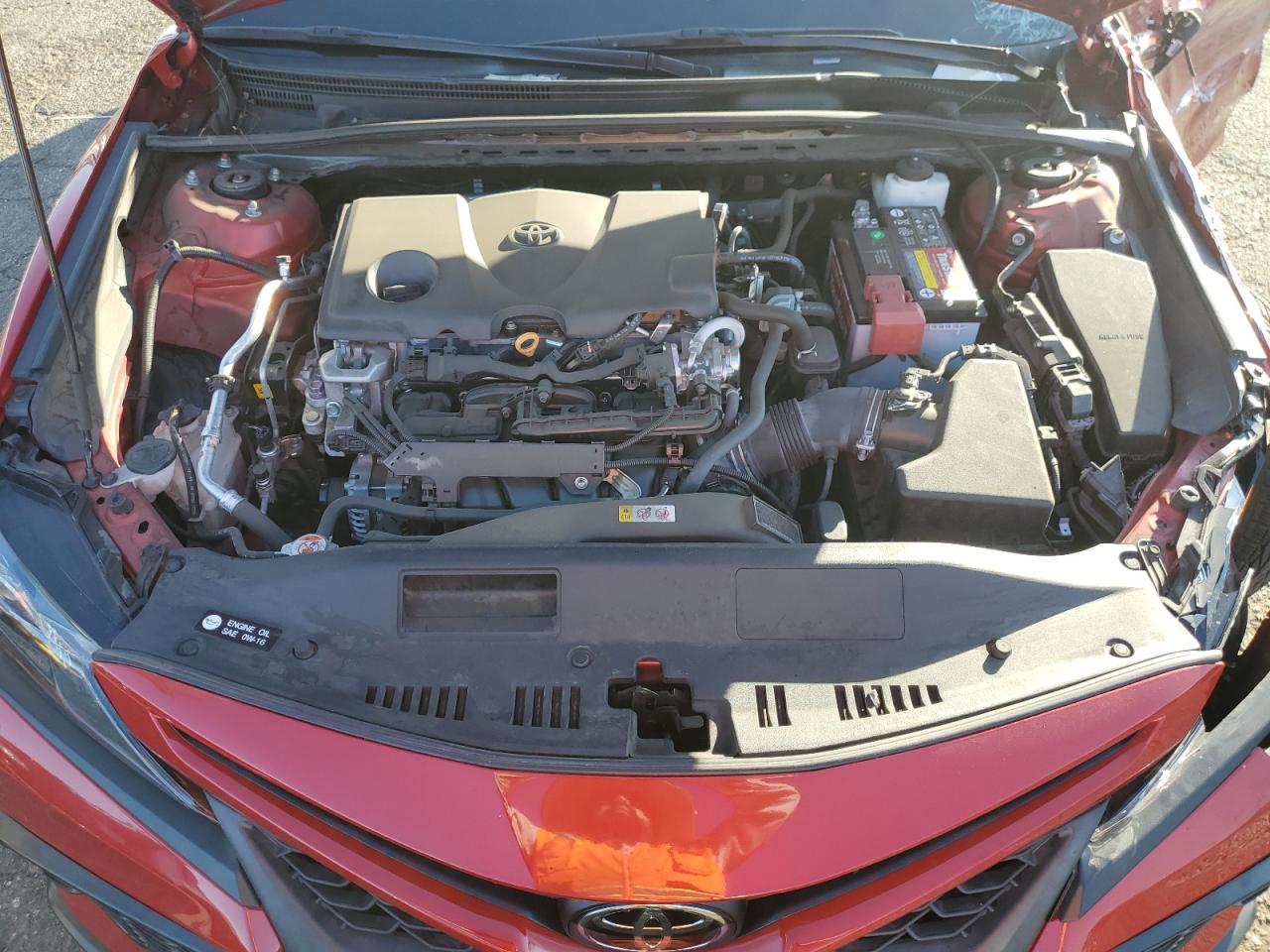 2021 Toyota Camry VIN 4T1G11AK1MU451451 Copart auction photo, front end / side damage thumbnail 12