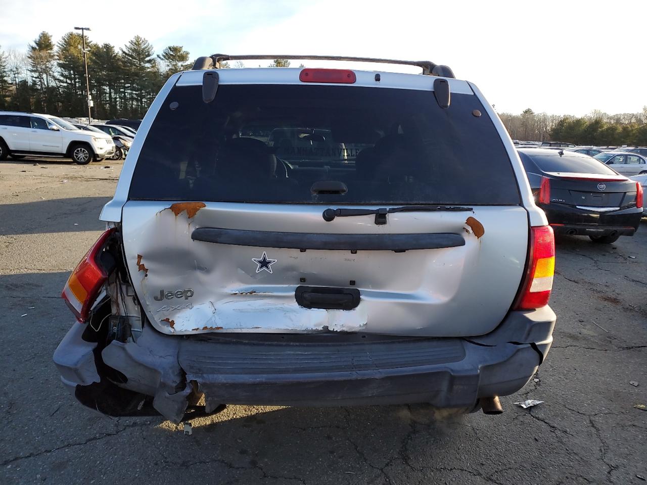 2004 Jeep Grand Cherokee VIN 1J4GW48S44C298562 Copart auction photo, rear end damage thumbnail 6
