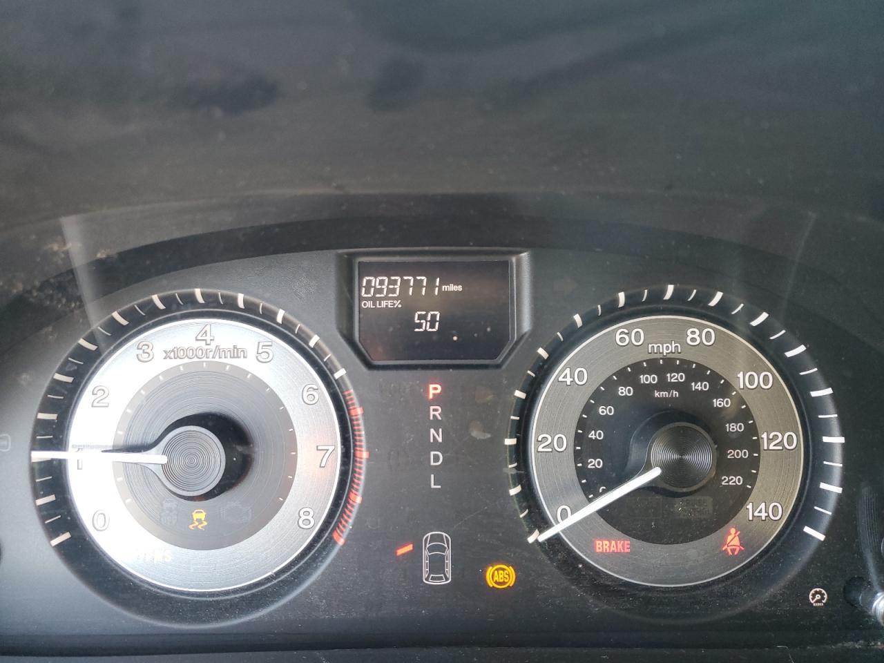 2013 Honda Odyssey VIN 5FNRL5H28DB075571 Copart auction photo, side / front end damage thumbnail 9