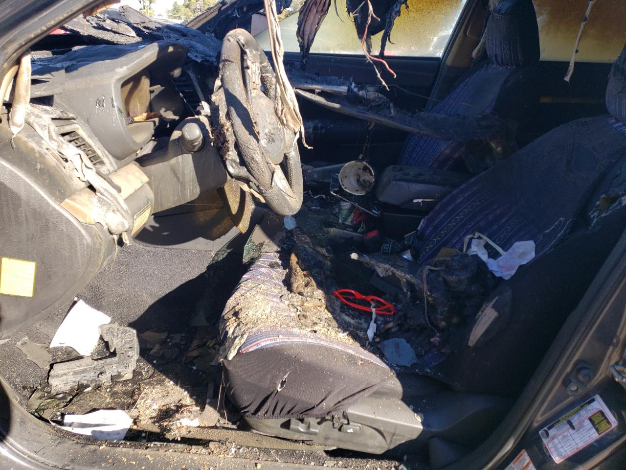 2010 Subaru Outback VIN 4S4BRBCCXA3314735 Copart auction photo, burn damage thumbnail 7