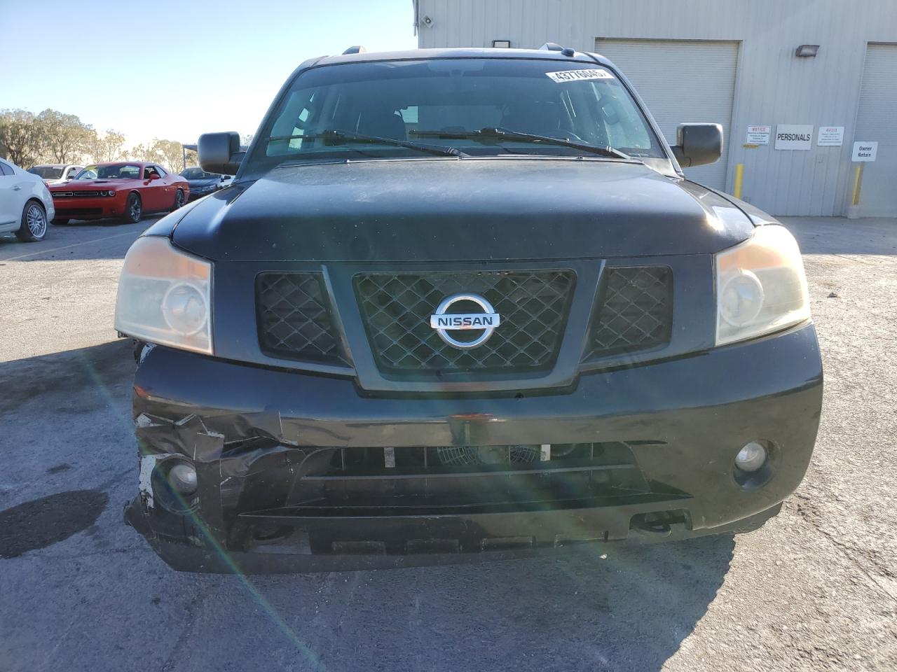 2015 Nissan Armada VIN 5N1AA0NC6FN604275 Copart auction photo, rear end / front end damage thumbnail 5