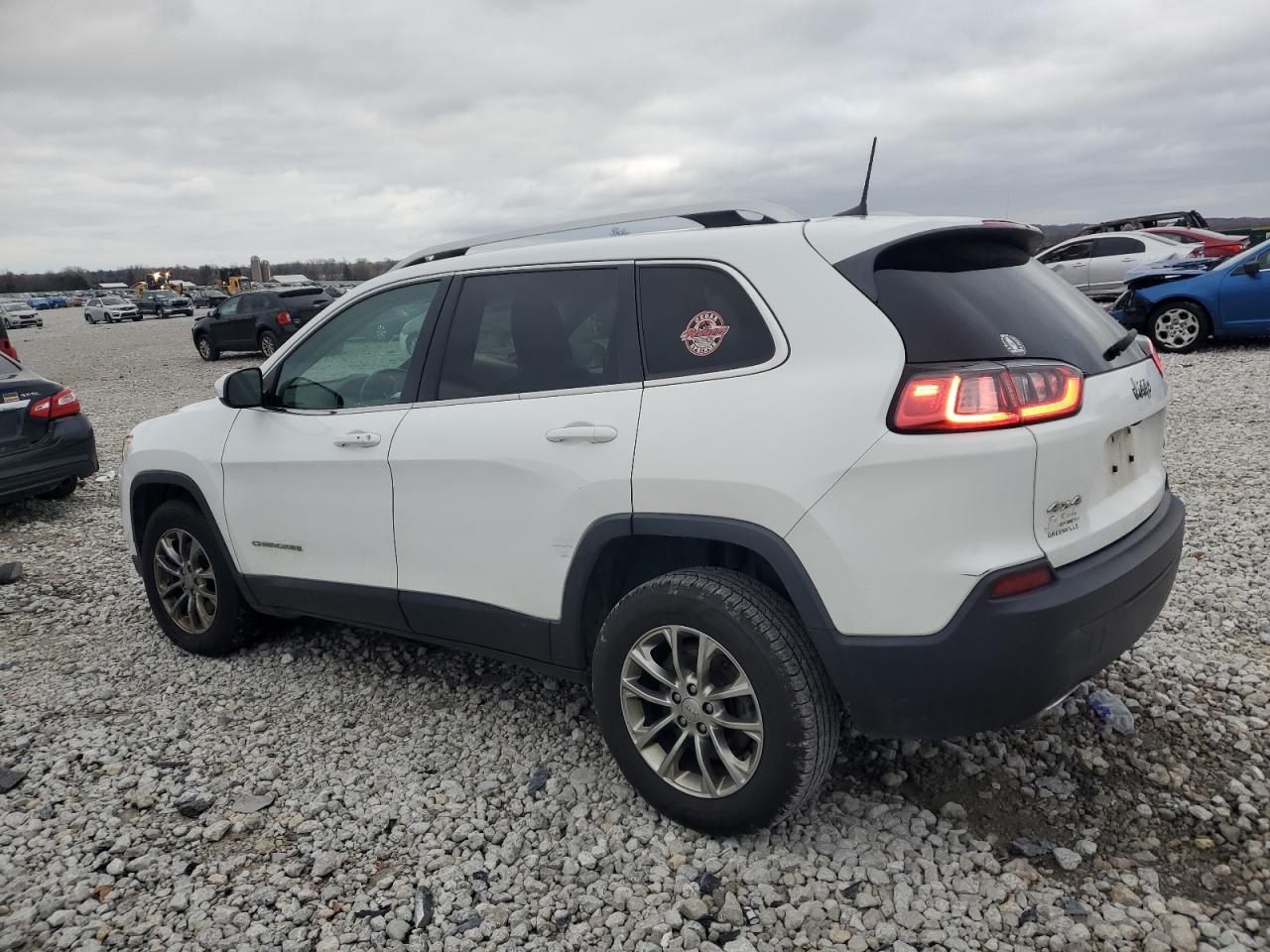 2019 Jeep Grand Cherokee VIN 1C4PJMLX4KD138907 Copart auction photo, front end / side damage thumbnail 2