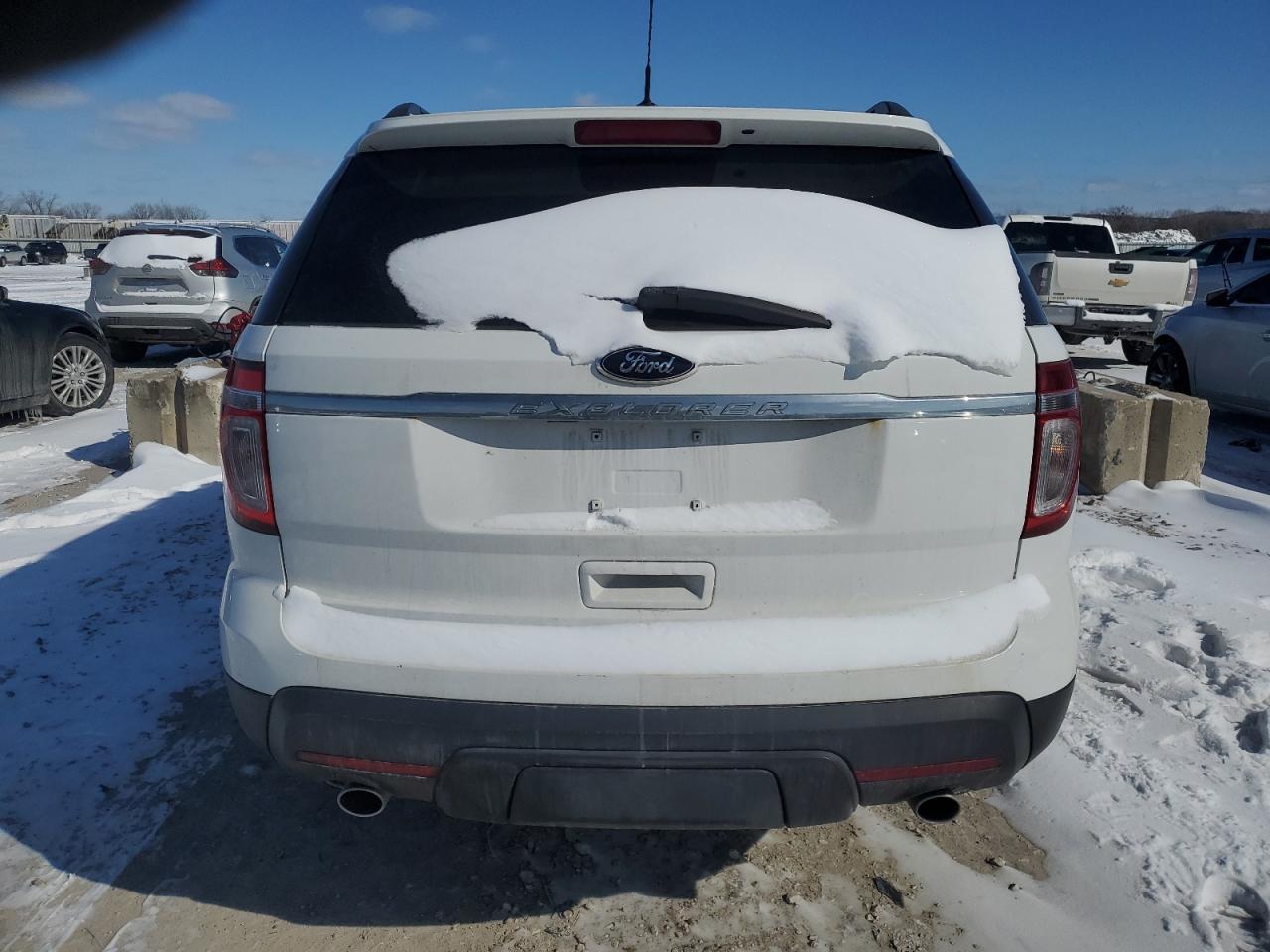 2014 Ford Explorer VIN 1FM5K8B84EGC26084 Copart auction photo, front end damage thumbnail 6