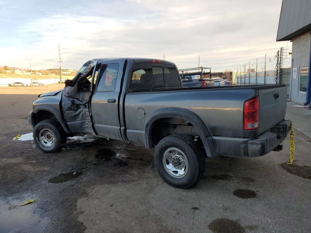 2003 Dodge RAM VIN 3D7KU28603G763269 Copart auction photo, side / front end damage thumbnail 2