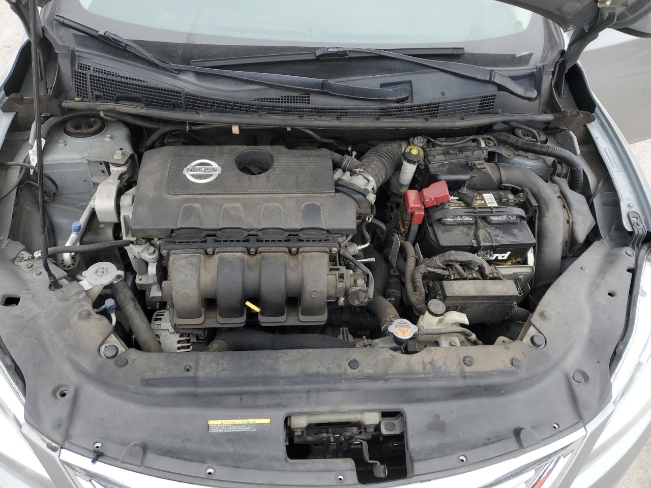 2014 Nissan Sentra VIN 3N1AB7AP0EL686881 Copart auction photo, rear end damage thumbnail 11