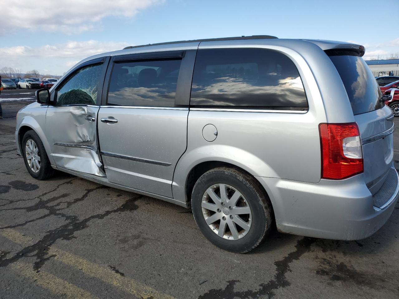 2012 Chrysler Town & Country VIN 2C4RC1CGXCR375983 Copart auction photo, side damage thumbnail 2
