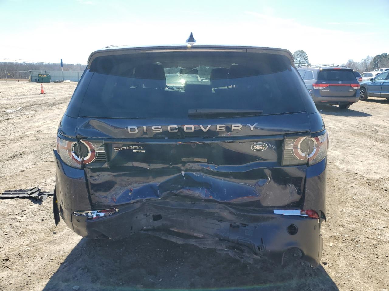 2019 Land Rover Discovery VIN SALCR2FXXKH814804 Copart auction photo, rear end / side damage thumbnail 6
