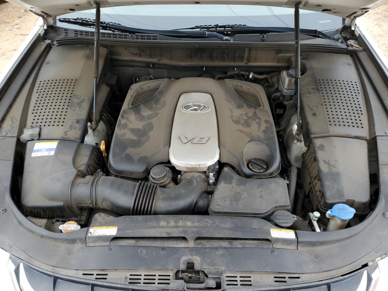 2011 Hyundai Equus VIN KMHGH4JF7BU038933 Copart auction photo, front end damage thumbnail 11