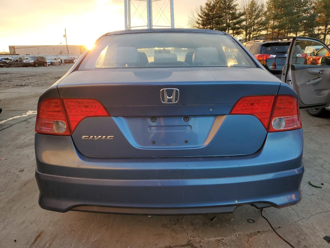 2006 Honda Civic VIN 1HGFA16886L008656 Copart auction photo, front end damage thumbnail 6