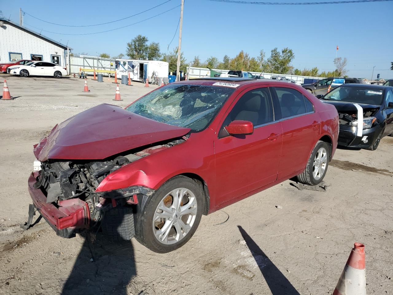 2012 Ford Fusion VIN 3FAHP0HA8CR426900